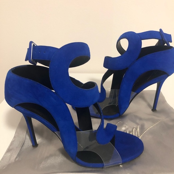 Giuseppe Zanotti Shoes - Giuseppe Zanotti blue heels